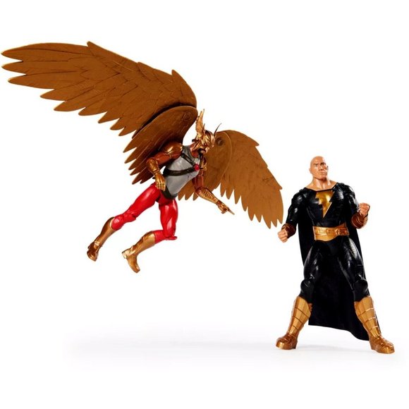 DC Black Adam & Hawkman 12" 1st Edition Action Figures 2 Pac 100% New Sealed - Picture 10 of 11